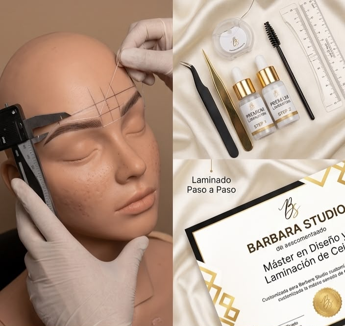 Curso Máster en Diseño y Laminación de Cejas